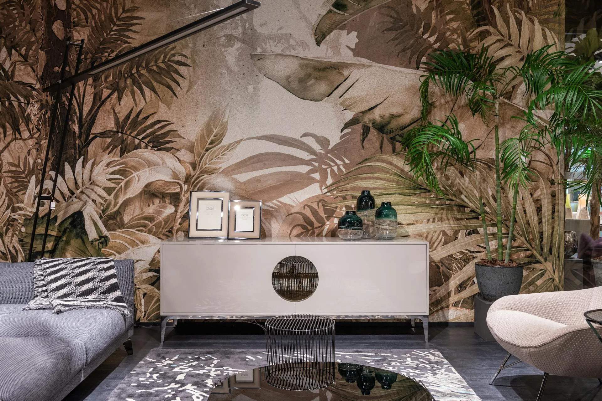 Historic home wallpaper restoration in Atlanta with period-appropriate patterns