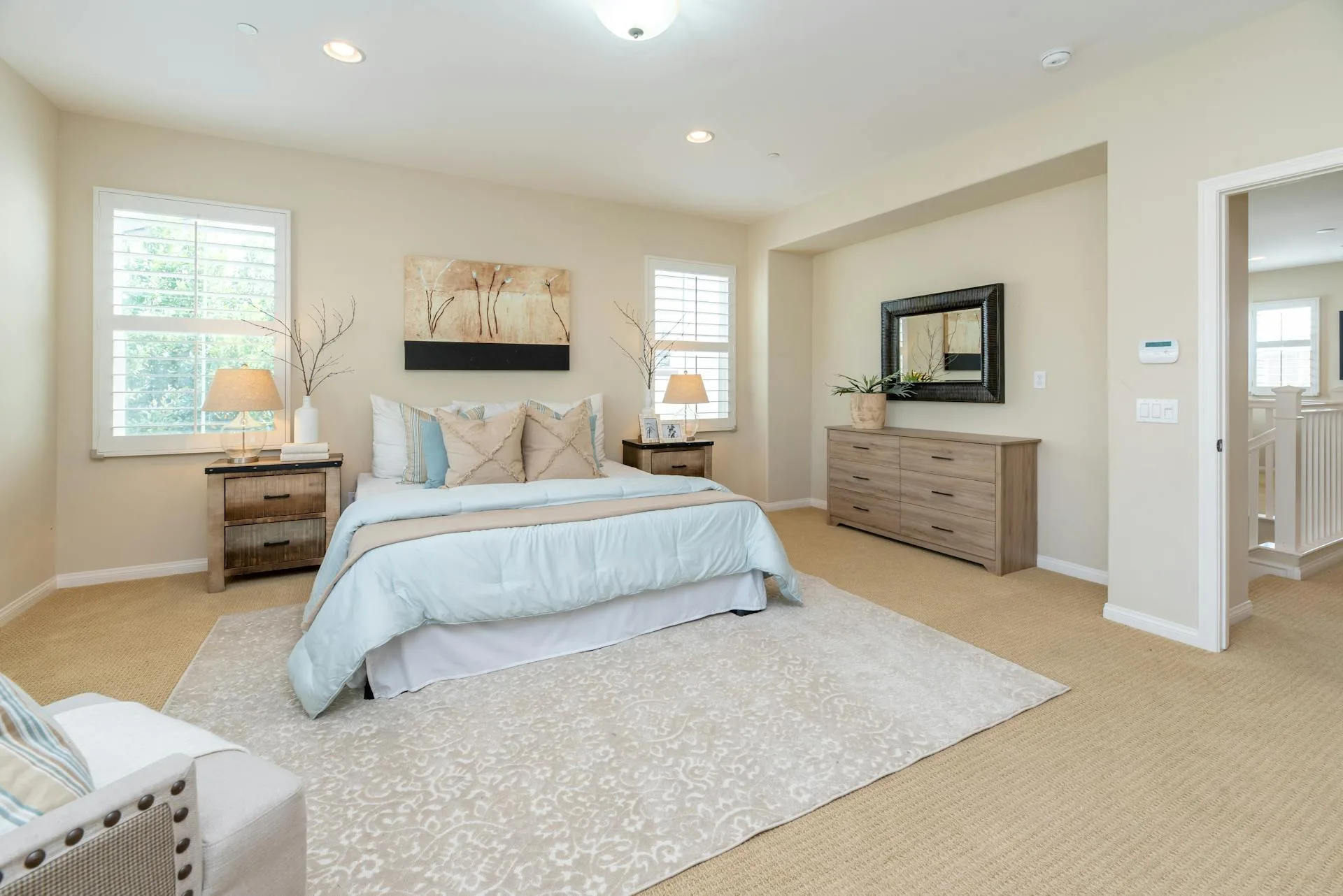 Modern wallpaper interior design in Atlanta