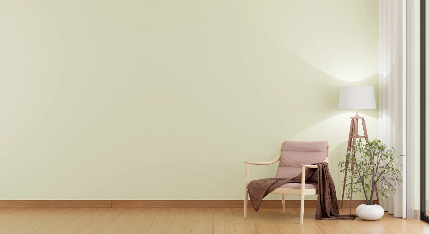 Clean walls after professional wallpaper removal